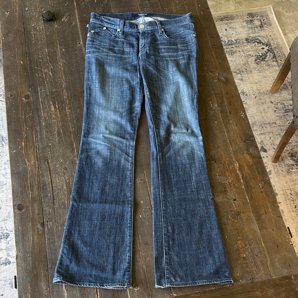 Rock & Republic Blue Flare Jeans